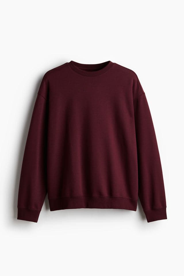 Men's Solid Meroon Sweatshirts