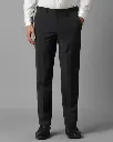 Men's Charcoal Formal Trouser